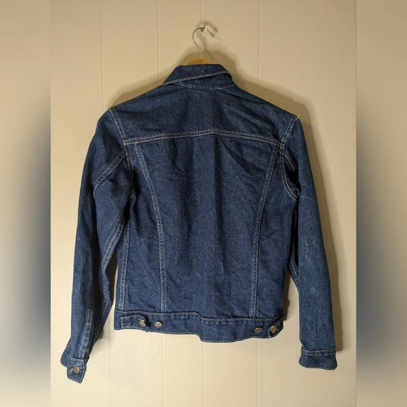 Cherokee Classic Denim Jacket Dark Blue Wash size Large Vintage 80s‎ 90s - Picture 6 of 7